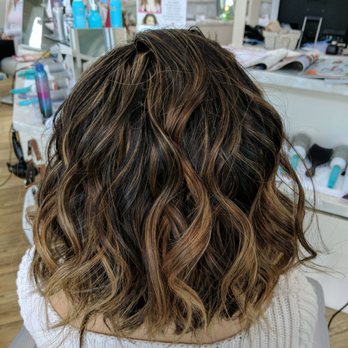 The Refresh Bar & Spa - Waves and braid in front brought out my balayage highlights perfectly! - Skin Care Near Me - Rancho Cucamonga, California