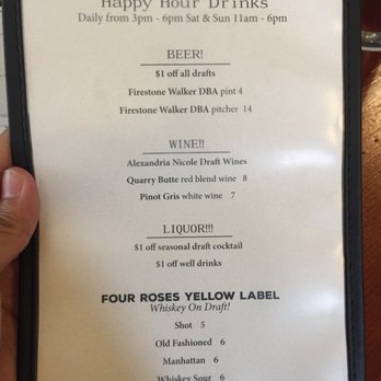 The Pine Box - HH menu. - Pubs Near Me - Seattle, Washington
