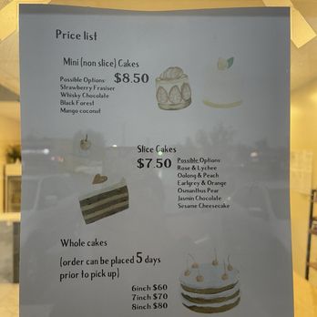 Patisserie Bluejay - Mini Menu - Bakeries Near Me - Arcadia, California Patisserie Bluejay - Mini Menu - Bakeries Near Me - Arcadia, California