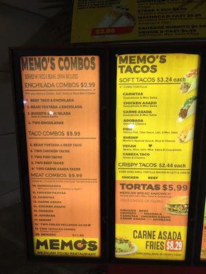 Menu photo 3 Memo's Auburn, WA