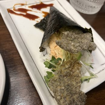 Miyazaki - Crispy Salmon Skin Temaki - Japanese Near Me - Murray, Utah