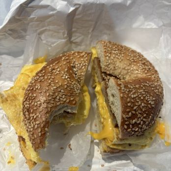 H&H Bagels - Sausage, Egg & Cheese - Bagels Near Me - Chapel Hill, North Carolina H&H Bagels - Sausage, Egg & Cheese - Bagels Near Me - Chapel Hill, North Carolina