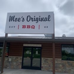 Moe's Original BBQ - Signage.