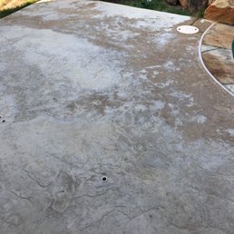 This is not wet - this is how our deck looked after just a few months. It was supposed to be all one color and "low maintenance."