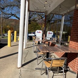 Outdoor seating