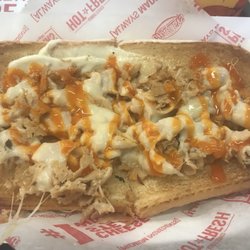 Charleys Philly Steak - Chicken Buffalo Sandwich.