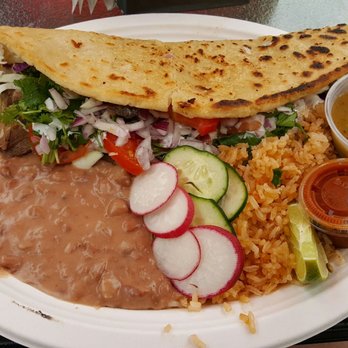 Pita's Taqueria - Lengua quesadilla on handmade corn tortilla. THE BEST. - Food Stands Near Me - Enumclaw, Washington