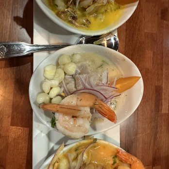 sabor mix ceviche.&. grill - Ceviche trio - Peruvian Near Me - Jacksonville, Florida sabor mix ceviche.&. grill - Ceviche trio - Peruvian Near Me - Jacksonville, Florida
