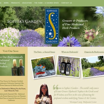 Grey Visual Design - Website design for Sophia's Garden Herbal Products, Sebastopol - Web Design Near Me - Prescott, Arizona Grey Visual Design - Website design for Sophia's Garden Herbal Products, Sebastopol - Web Design Near Me - Prescott, Arizona