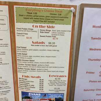 Everything Under the Bun - Menu - American Near Me - Asheboro, North Carolina