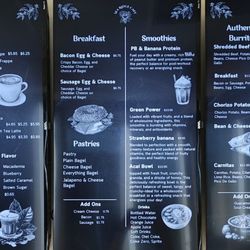 Sea Ridge Cafe - Menu screens