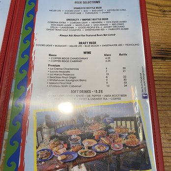 Tacky Jacks - Menu - Bars Near Me - Orange Beach, Alabama