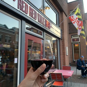 Red Red Wine Bar - Outdoor patio - Wine Bars Near Me - Annapolis, Maryland