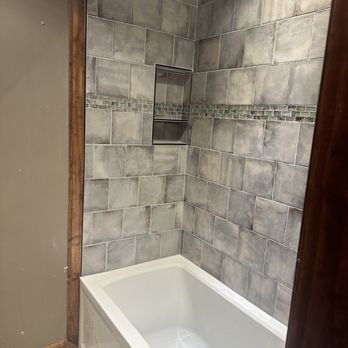 Just Floor It - New tub surround - Flooring Near Me