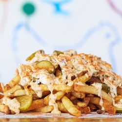 Fry the Coop - Elmhurst - Messy fries in Elmhurst Illinois Fry the Coop