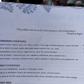 Herb & Wood - Cocktails - New American Near Me - San Diego, California Herb & Wood - Cocktails - New American Near Me - San Diego, California