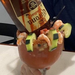 La Jefa (I believe) Michelada