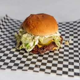 Garlic Rosemary Burger