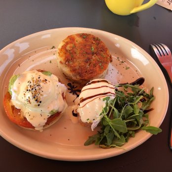 Snooze, an A.M. Eatery - Eggs Benedict two ways - Breakfast & Brunch Near Me - Addison, Texas