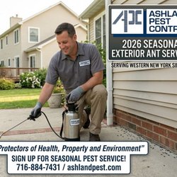 Ashland Pest Control - Seasonal insect relief!  Stinging insects, ants, crawling and fall invaders