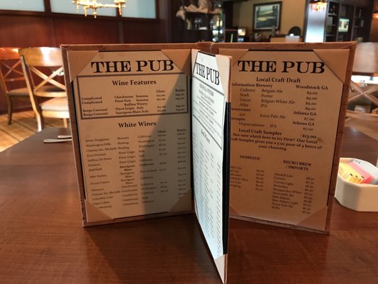 Menu photo 2 The Pub Marietta, GA Menu photo 2 The Pub Marietta, GA