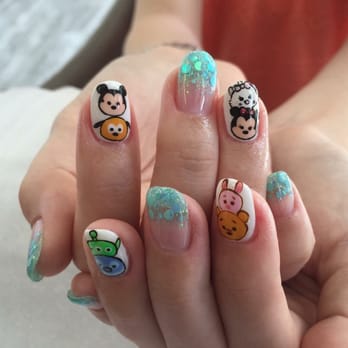 Salon Chérie - Hand painted tsum tsum - Nail Salons Near Me - Honolulu, Hawaii Salon Chérie - Hand painted tsum tsum - Nail Salons Near Me - Honolulu, Hawaii