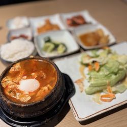 Soup and sides