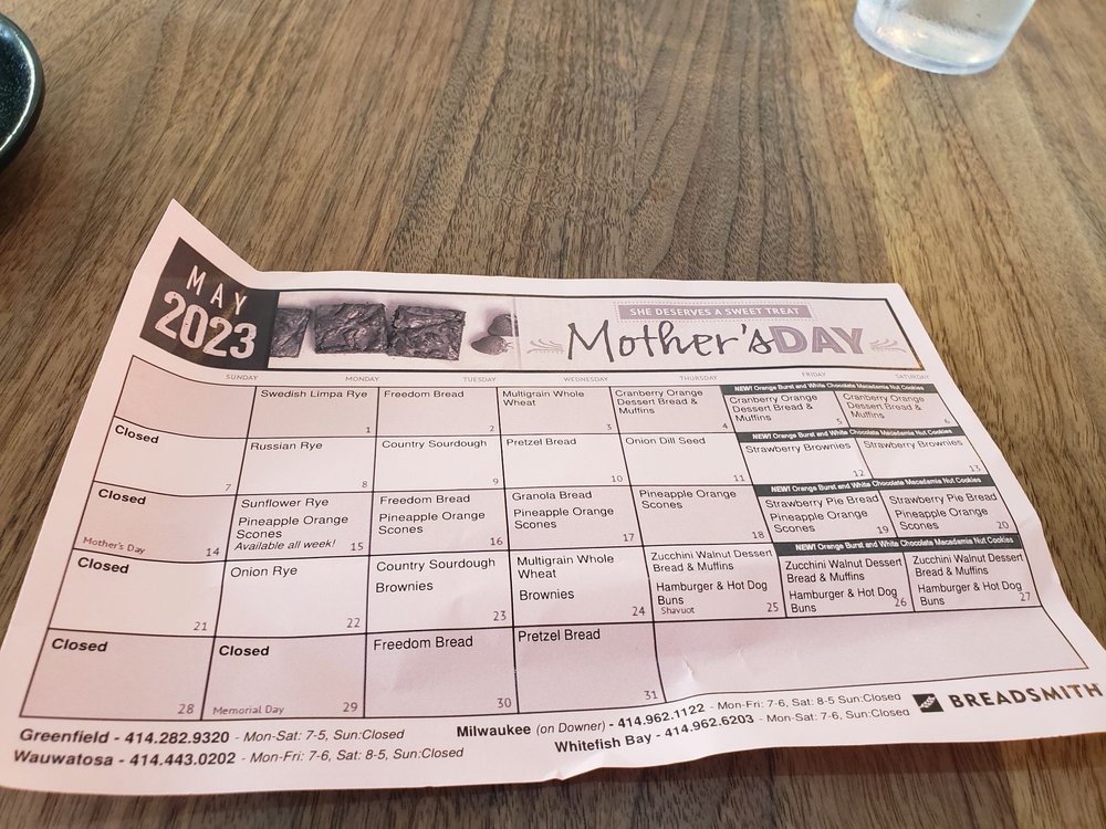 BREADSMITH OF WAUWATOSA Updated October 2024 20 Reviews 1417 N