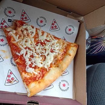 Biga Pizzeria - Sorry ass slice of pizza with no extra cheese - Pizza Near Me - Cedar Grove, New Jersey