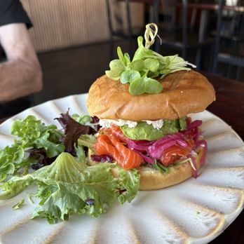 Nordic Bites - Smoked salmon and avocado sandwich - Hot Dogs Near Me - Stockton, California