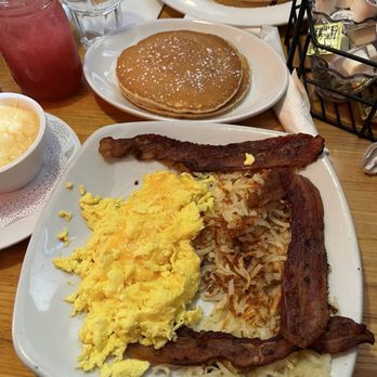 Honey Jam Cafe - Meat and 2 Eggs with pancakes - Breakfast & Brunch Near Me - Downers Grove, Illinois Honey Jam Cafe - Meat and 2 Eggs with pancakes - Breakfast & Brunch Near Me - Downers Grove, Illinois