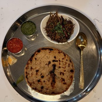 Garam Mirchi - Ker Sangri with bajra roti - Indian Near Me - Santa Clara, California