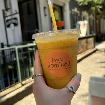 Fresh From Hell - What the Hell smoothie - Juice Bars & Smoothies Near Me - New York, New York Fresh From Hell - What the Hell smoothie - Juice Bars & Smoothies Near Me - New York, New York