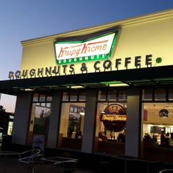 Krispy Kreme - The well signed front of store.