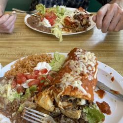 Chimichanga plate