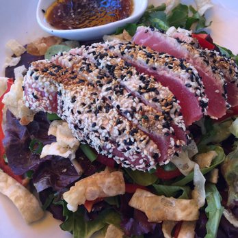 Fins Bistro - Ahi Tuna Salad - Seafood Near Me - Issaquah, Washington Fins Bistro - Ahi Tuna Salad - Seafood Near Me - Issaquah, Washington