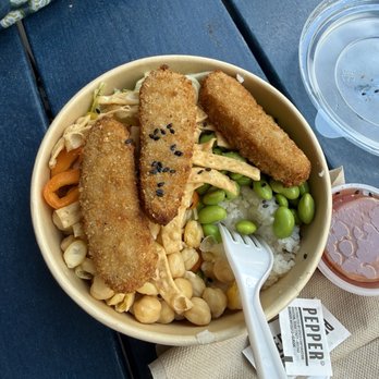 Kaia Bowls - Vegan Chicken Bowl (Vegan) - Acai Bowls Near Me - Clearwater Beach, Florida Kaia Bowls - Vegan Chicken Bowl (Vegan) - Acai Bowls Near Me - Clearwater Beach, Florida