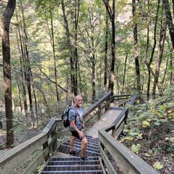 Cloudland Canyon State Park - Start of the trails