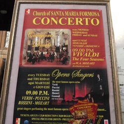 Parrocchia SAN Giovanni IN Bragora - Vivaldi Concerto at Santa Maria Formosa