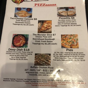 Zombie Bob's Pizza - Menu, Page 2 - Pizza Near Me - Charleston, South Carolina