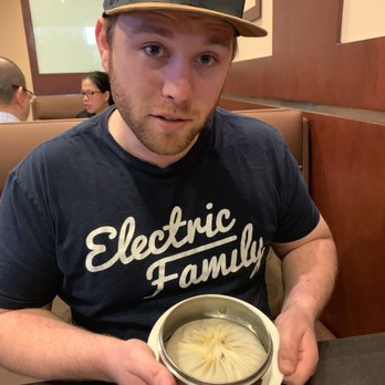 Super Juicy Dumplings - The look of disbelief - Dim Sum Near Me - Brea, California Super Juicy Dumplings - The look of disbelief - Dim Sum Near Me - Brea, California