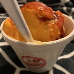 La Michoacana - Mango and lime ice cream with Tajin and Chamoy, YUM!!!!!
