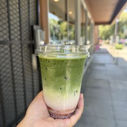 Strawberry Matcha Latte
