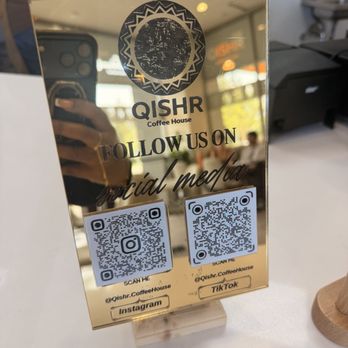Qishr Coffee House - Qr code - Coffee & Tea Near Me - San Jose, California Qishr Coffee House - Qr code - Coffee & Tea Near Me - San Jose, California