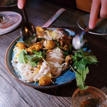 Reckless Noodle House - Wok Seared Tumeric Rockfish - Bars Near Me - Seattle, Washington