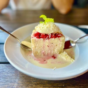 Cha Cha's Latin Kitchen - Tres Leches cake for dessert, worth the calories! - Bars Near Me - Brea, California