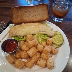 Bunker Hills Event Center - Walleye  open face with tots