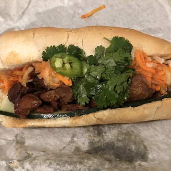 Bon Bon Sandwiches - Ginger chicken banh mi - Vietnamese Near Me - Chicago, Illinois