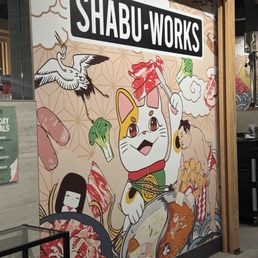 Exterior outside entrance of SHABU-WORKS® - San Marcos, California Exterior outside entrance of SHABU-WORKS® - San Marcos, California