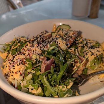 Pura Vida Miami - Spicy tuna bowl - Breakfast & Brunch Near Me - Aventura, Florida Pura Vida Miami - Spicy tuna bowl - Breakfast & Brunch Near Me - Aventura, Florida